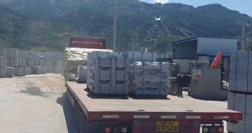 淮南 芝麻白仿形路沿石，直形路沿石