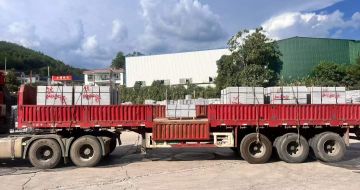 淮南 芝麻灰花岗岩地铺石出货日常