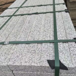 淮南 白麻花岗岩直行盲道石，盲条，地铺石