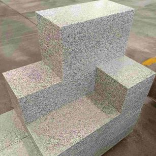 淮南 白麻花岗岩荔枝面地铺石