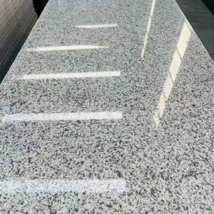 淮南 白麻花岗岩光面毛板