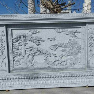 淮南 芝麻白大型照壁，屏风，影壁