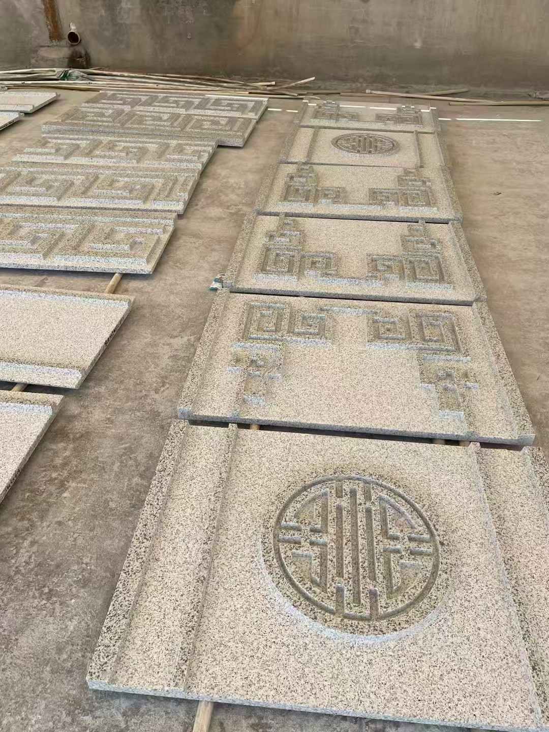 淮南 白麻花岗岩外墙立面雕刻板