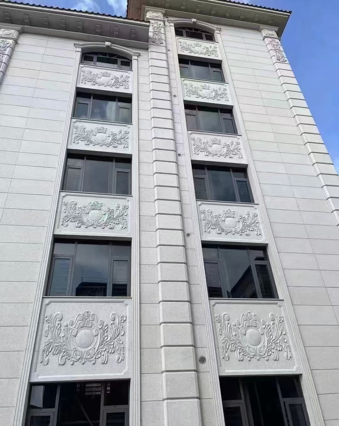 淮南 白麻荔枝面花岗岩别墅外墙干挂