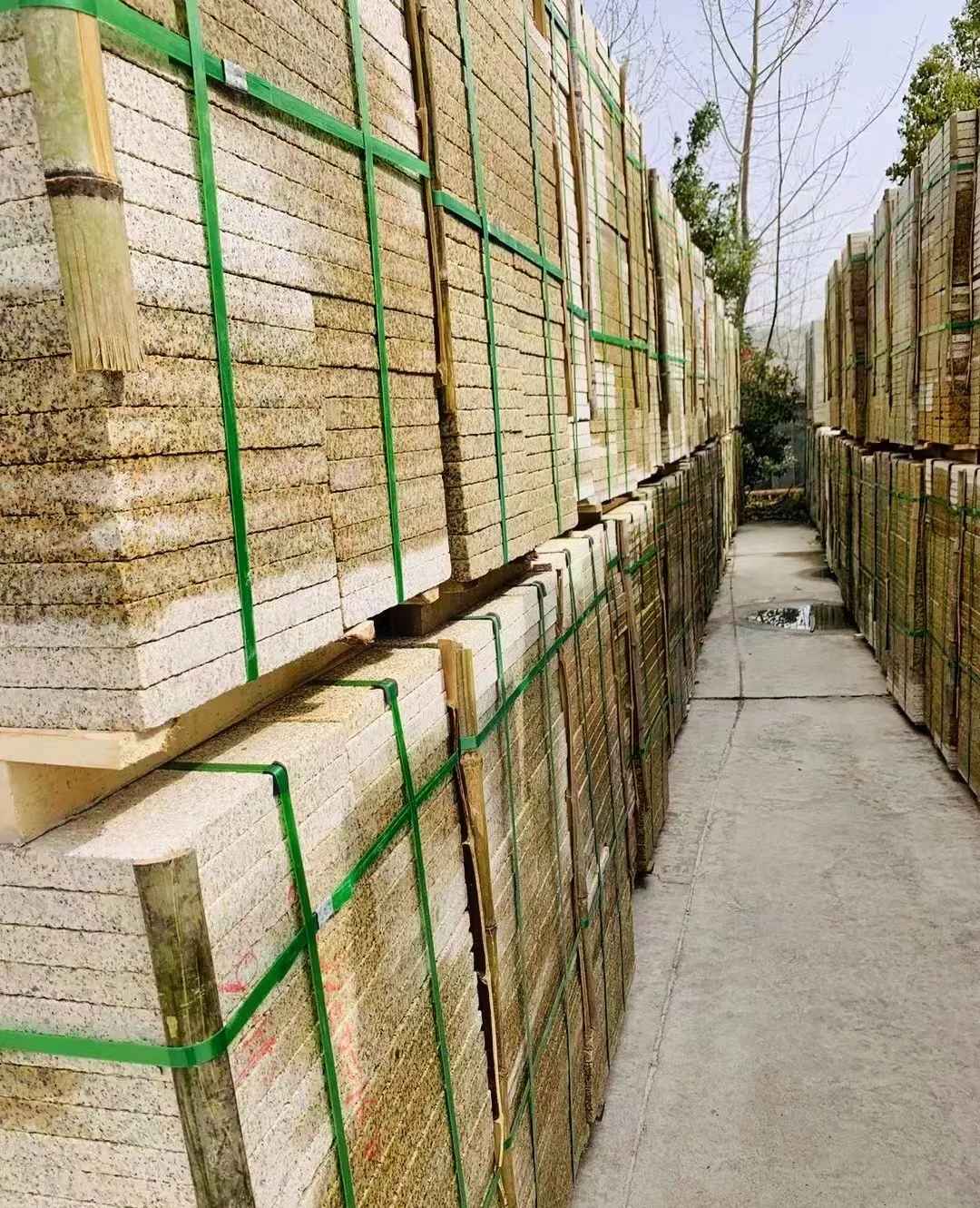 淮南 黄金麻花岗岩荔枝面地铺石