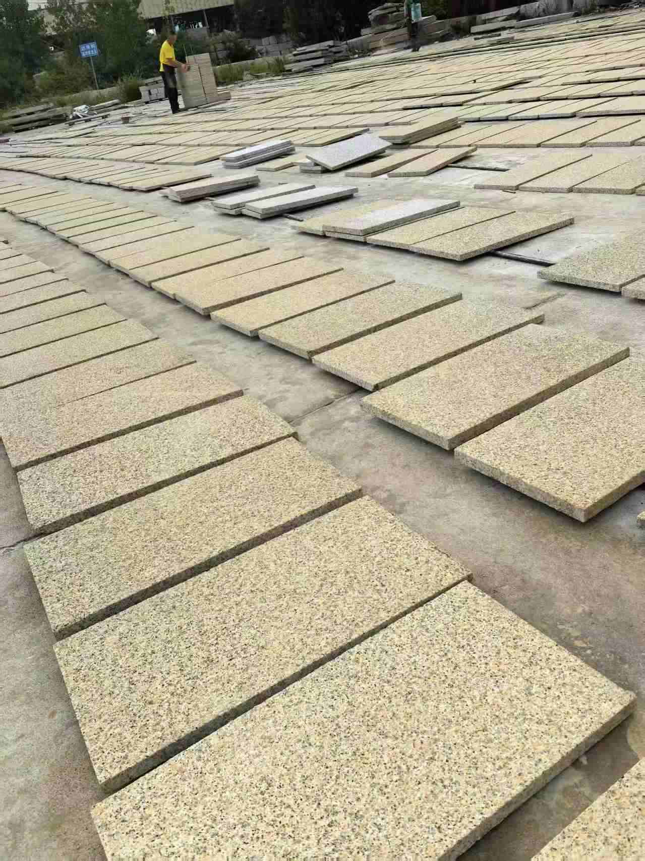 淮南 黄金麻荔枝地铺石面排板