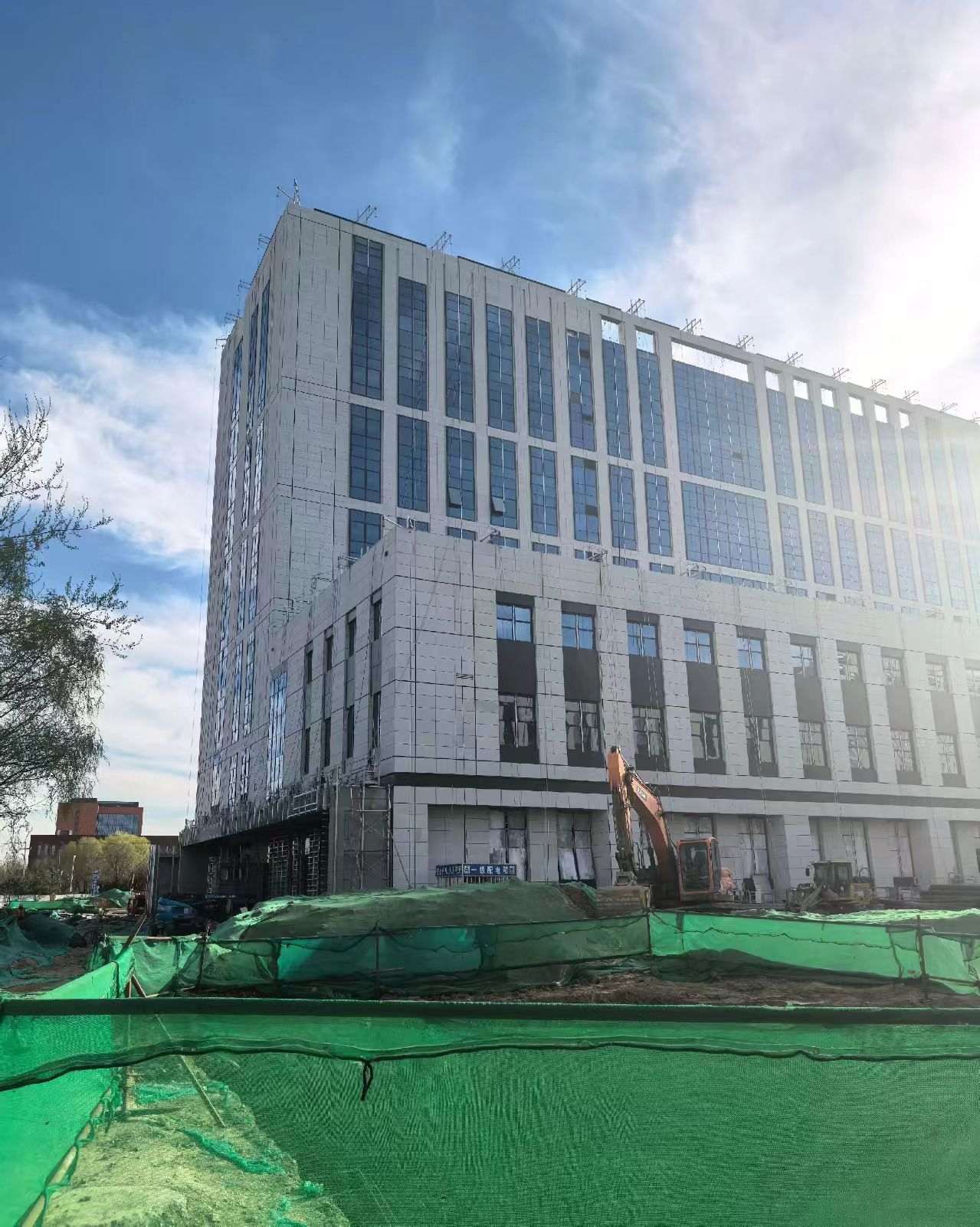 淮南 白麻花岗岩石材外墙干挂