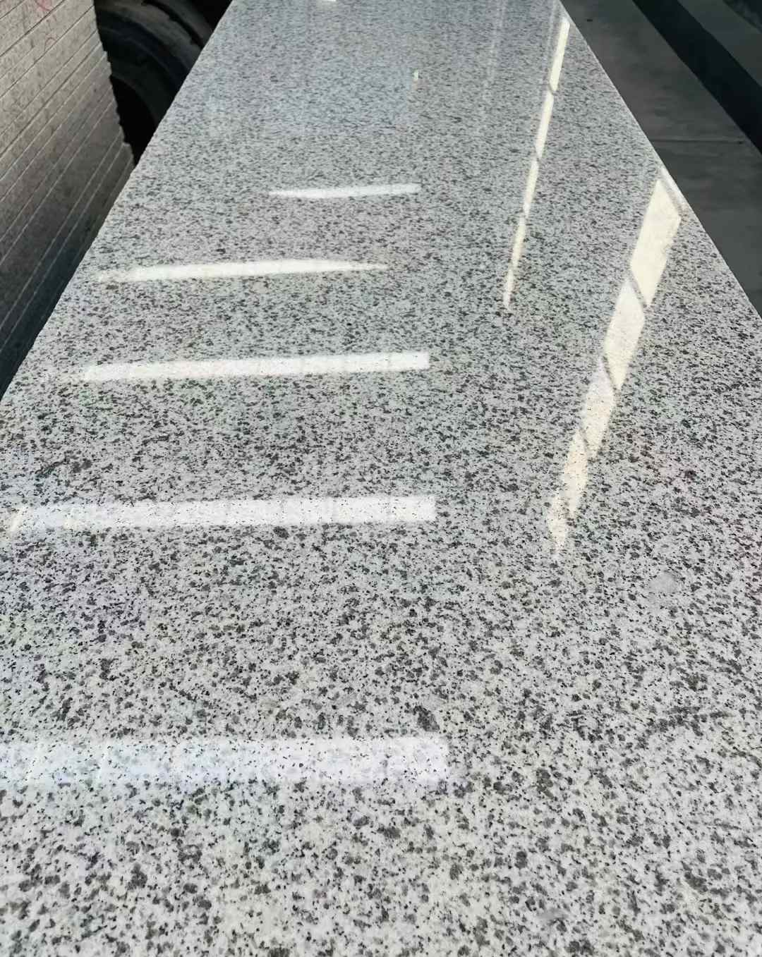 淮南 白麻花岗岩光面毛板