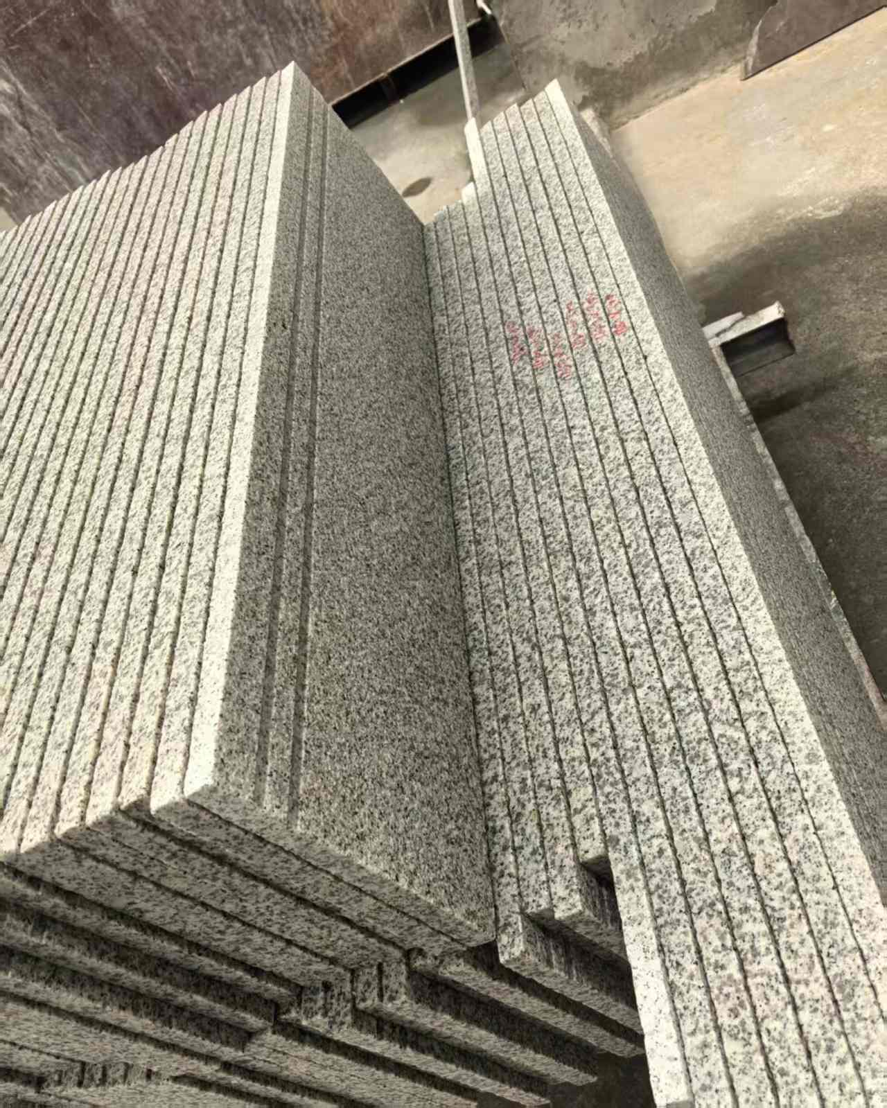 淮南 白麻荔枝面花岗岩楼梯踏步